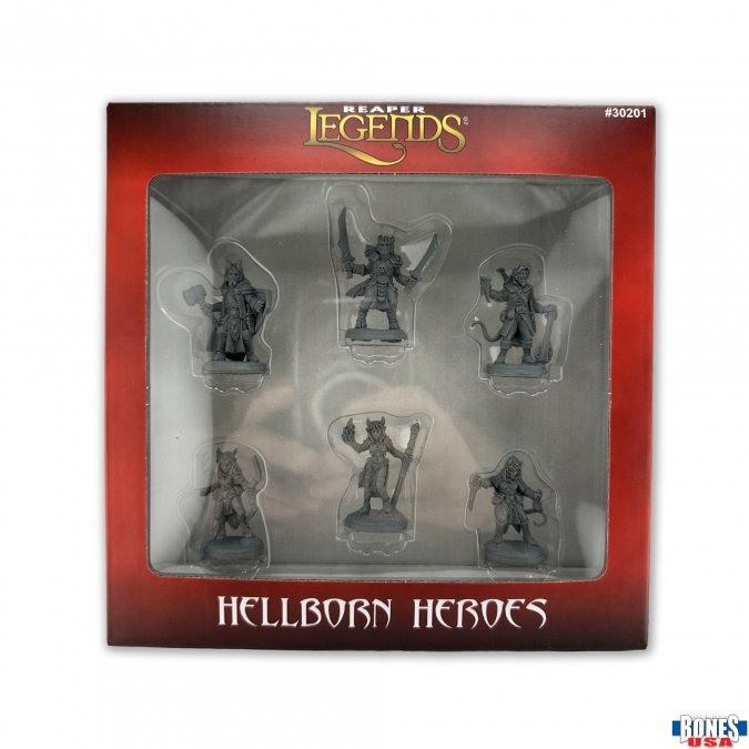 Reaper Miniatures :Hellborn Heroes Boxed Set