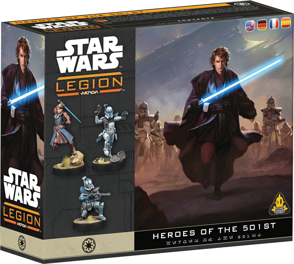 Star Wars Légion : Heroes of the Clone Army (Extension Commandant/Opérative)