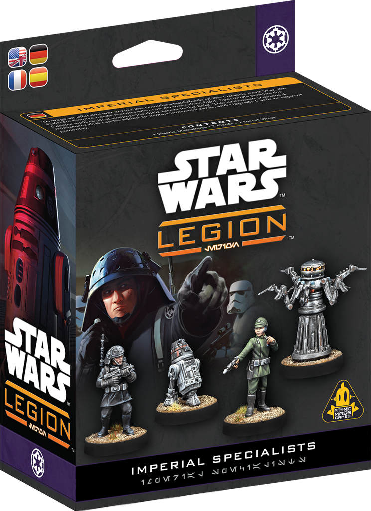 Star Wars Légion - Spécialistes Impériaux - Réédition - Empire Galactique