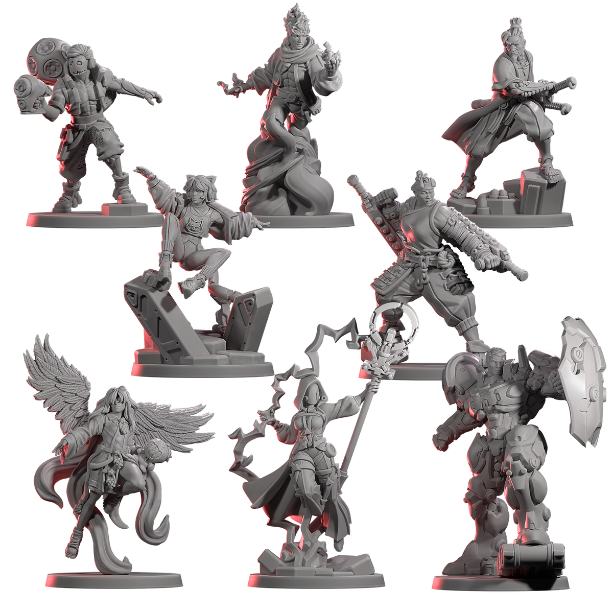 HexaDome Legends - Figurines