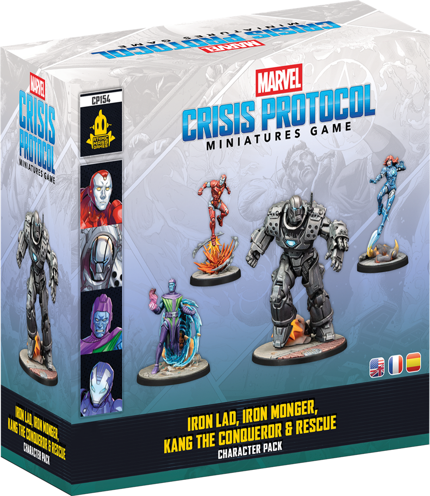Marvel Crisis Protocol: Iron Lad & Iron Monger, Kang & Rescue