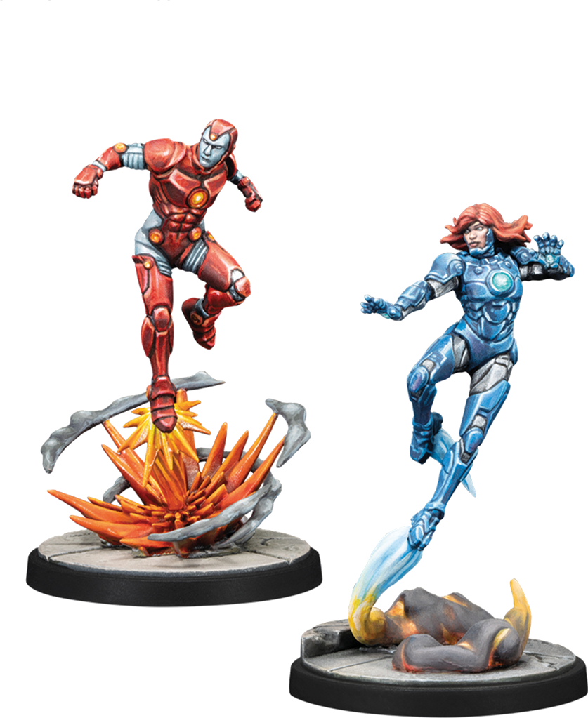 Marvel Crisis Protocol: Iron Lad & Iron Monger, Kang & Rescue