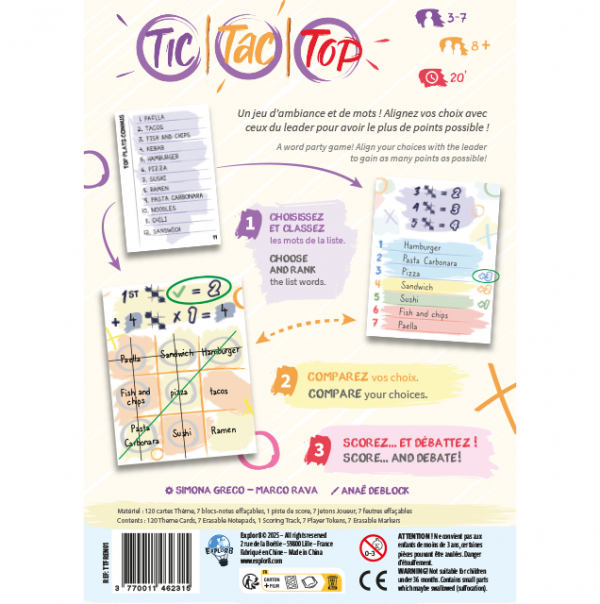 Tic Tac Top