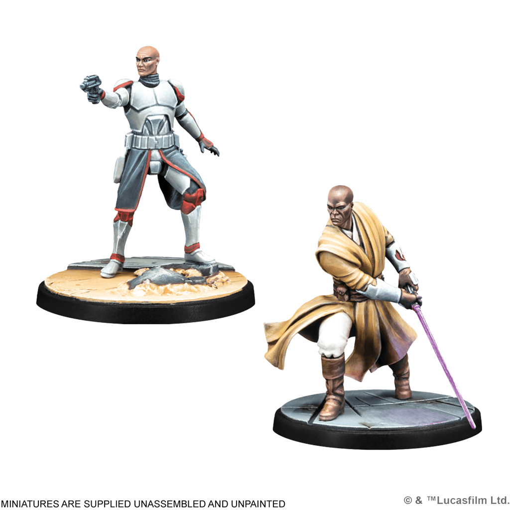Figurines La Fête est Finie (This Party's Over) – Star Wars Shatterpoint à peindre