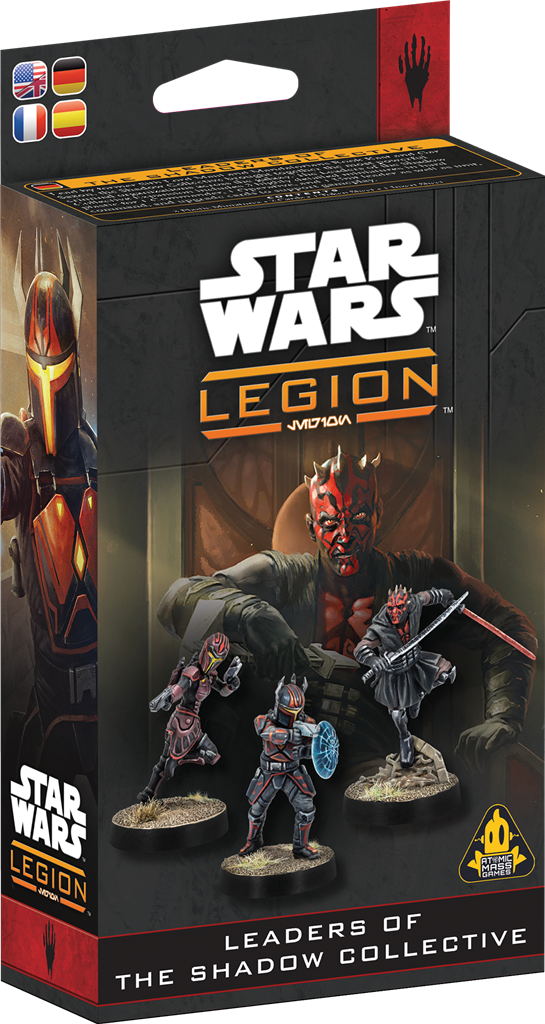 Star Wars Légion - Leaders du Collectif de l'Ombre - Maul Gar Saxon Rook Kast