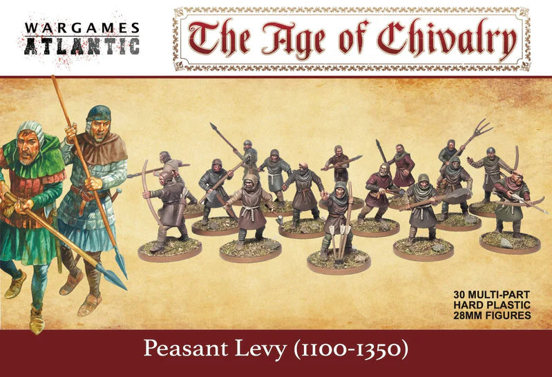WargamesAtlantic :The Age of Chivalry/ Peasant Levy (RUPTURE DE STOCK FOURNISSEUR)