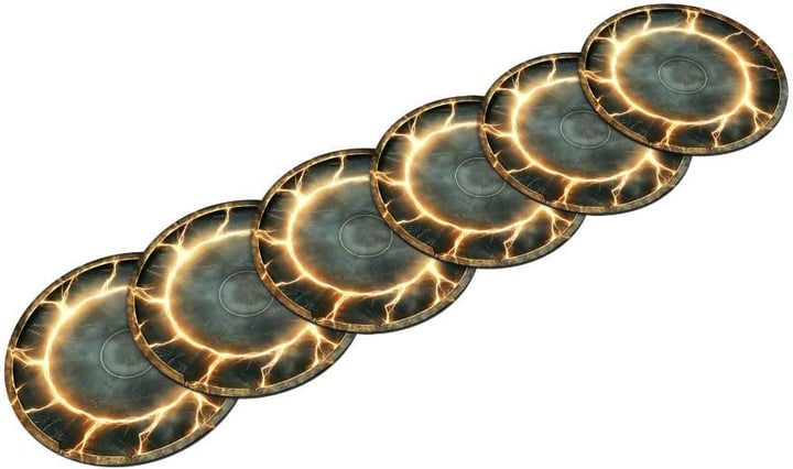 LIGHT CIRCLE – Zones en caoutchouc pour Age of Sigmar 4e édition