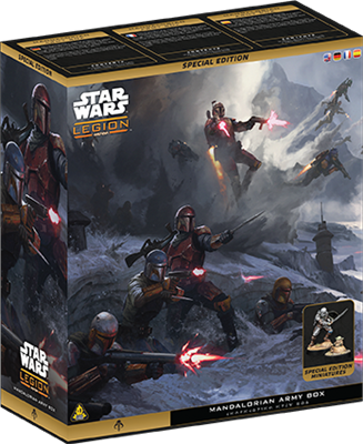 Star Wars Légion - Mandaloriens Boîte d'Armée SE Battle Force - 36 figurines