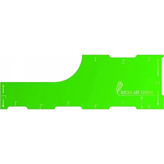Move Template 6" (x1) Green