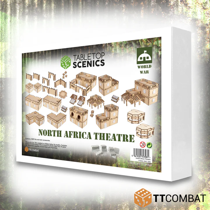 TT Combat - North Africa Theatre White Box Bundle (Précommandes sortie en février 2025)