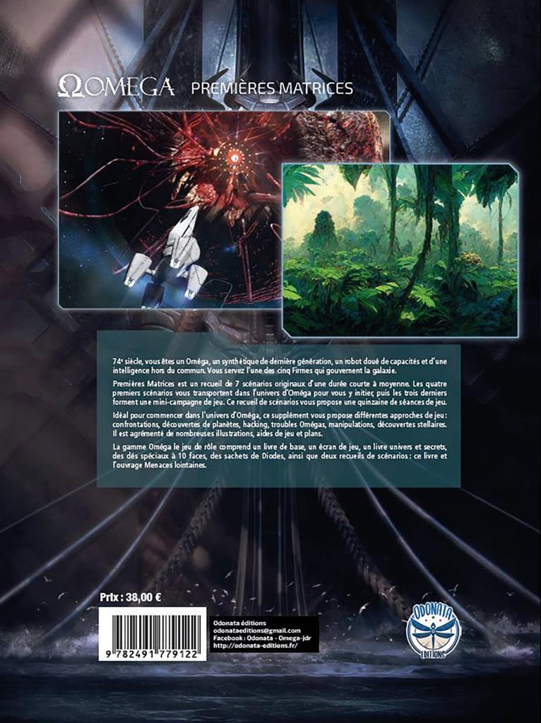 Oméga : Livre Scénario 1 : Premières Matrices