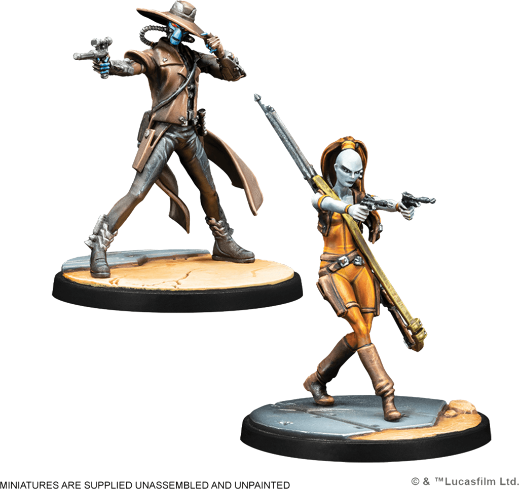 Figurines Poignée de Crédits (Fistful of Credits) – Star Wars Shatterpoint à peindre