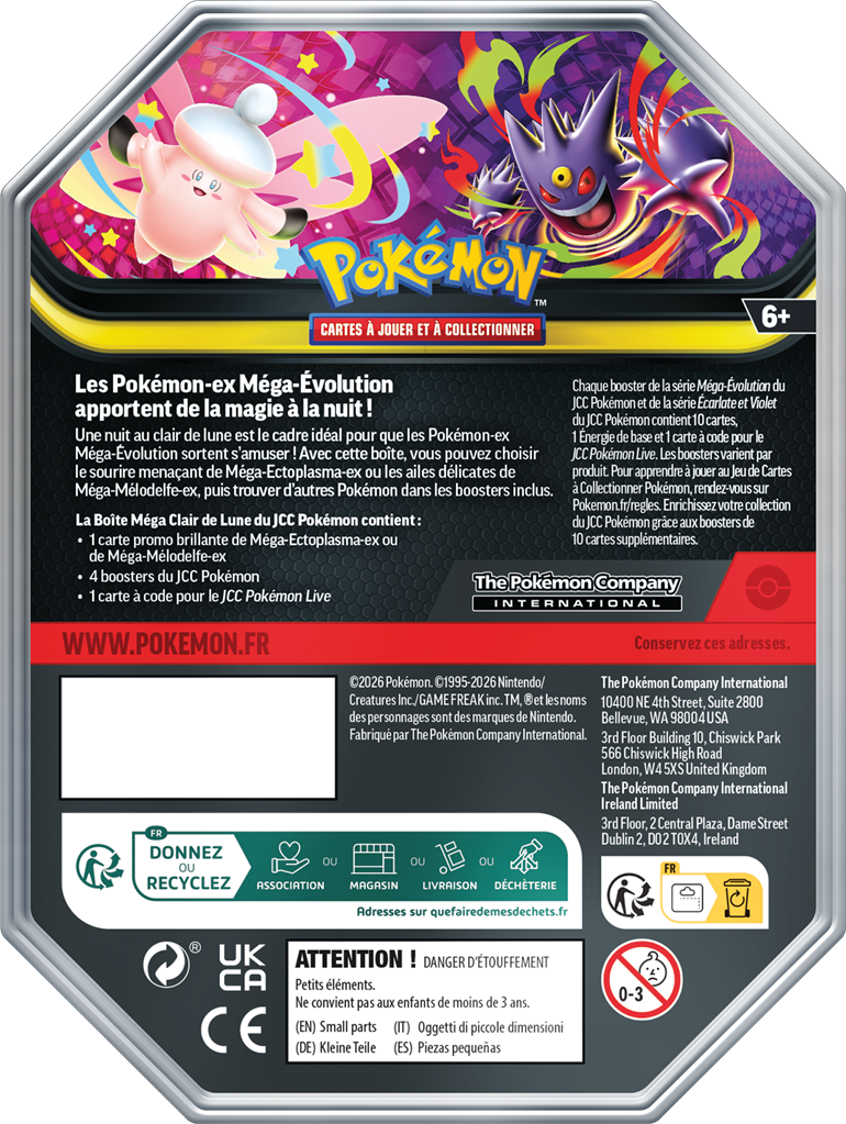 Pokémon : Pokebox Q2 2026 Méga-Mélodelfe ex (EN STOCK)
