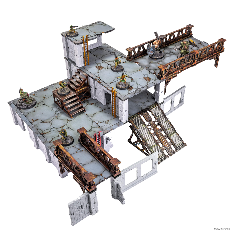 Dungeons & Lasers - Décors -Rampart - Vertical Expansion