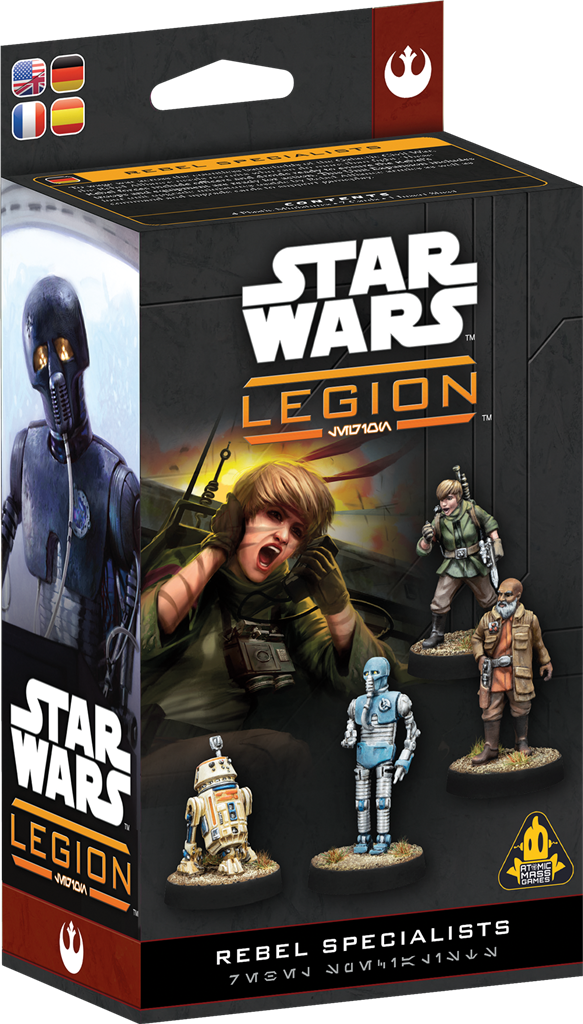 Star Wars Légion - Spécialistes Rebelles - Réédition - Alliance Rebelle