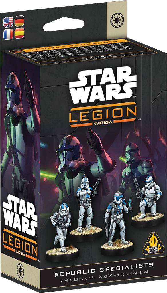 Star Wars Légion - Spécialistes de la République - Réédition - Soldats Clones