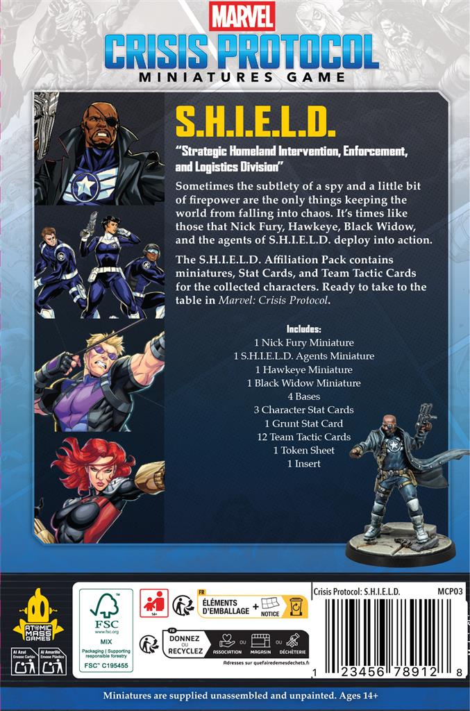 Marvel Crisis Protocol: S.H.I.E.L.D. (Affiliation)