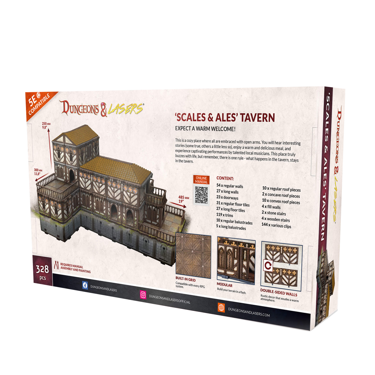 Dungeons & Lasers - Décors - "Scales & Ales" Tavern