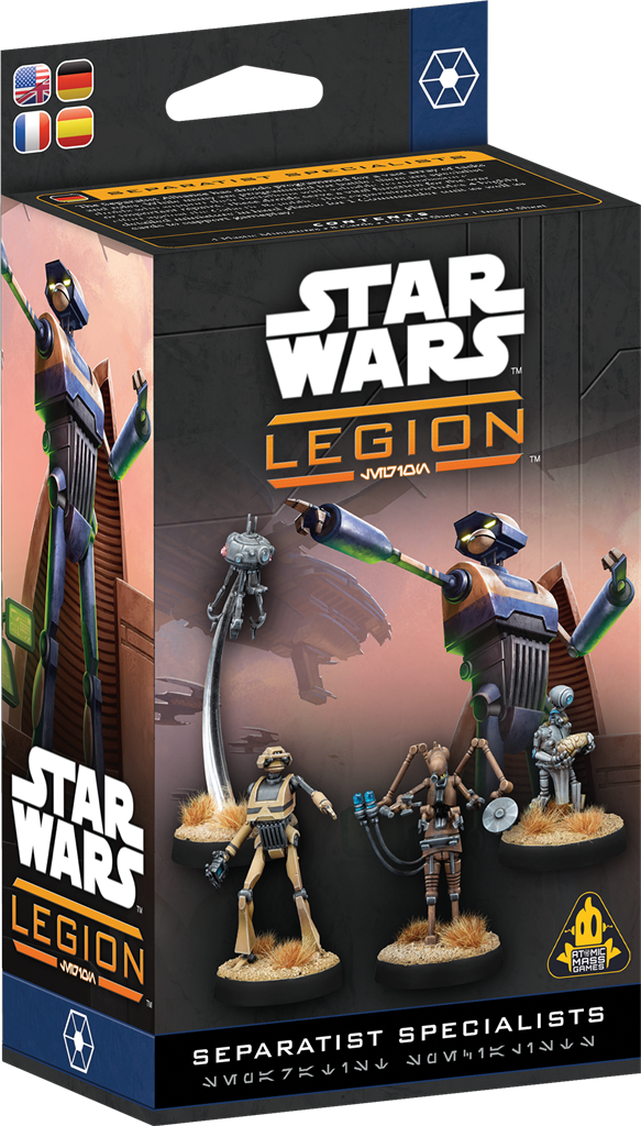Star Wars Légion - Spécialistes Séparatistes - Réédition - Droïdes Alliance