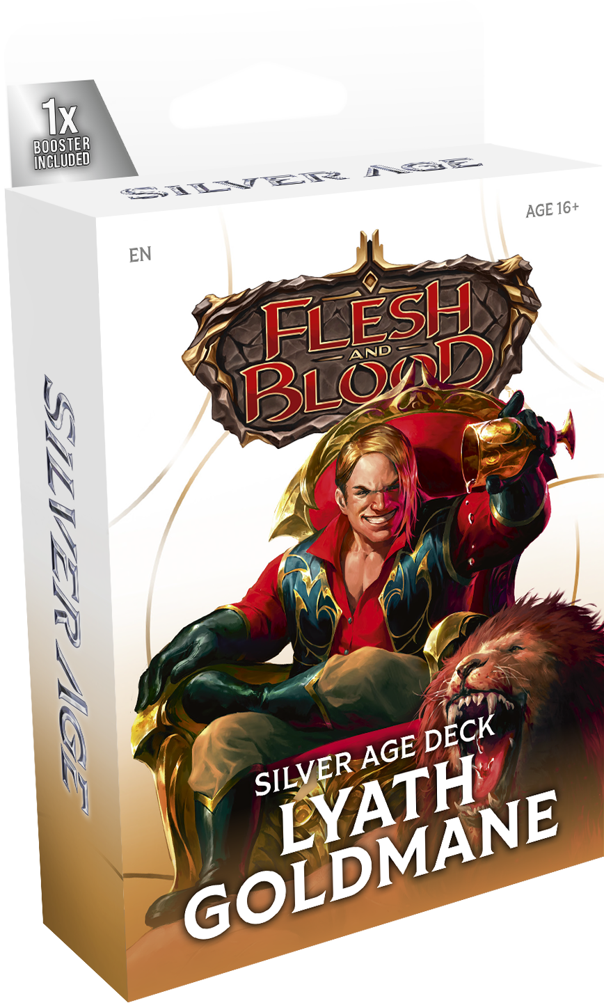 Flesh and Blood : Silver Age Chapitre 3 deck Lyath Goldmane en Anglais