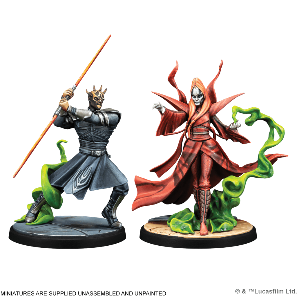Figurines Sorcières de Dathomir (Witches of Dathomir) – Star Wars Shatterpoint à peindre