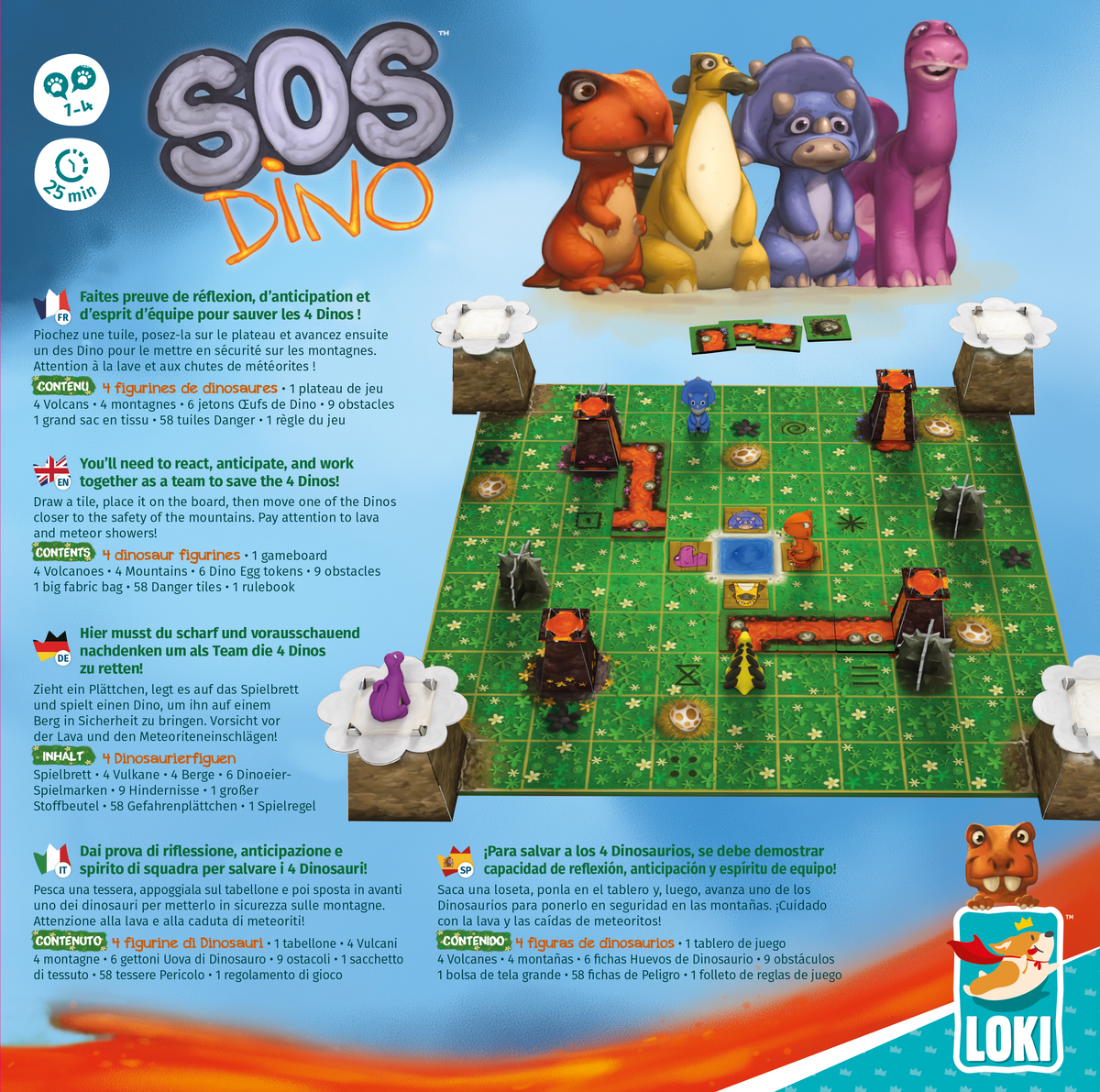 SOS Dino(EN STOCK)