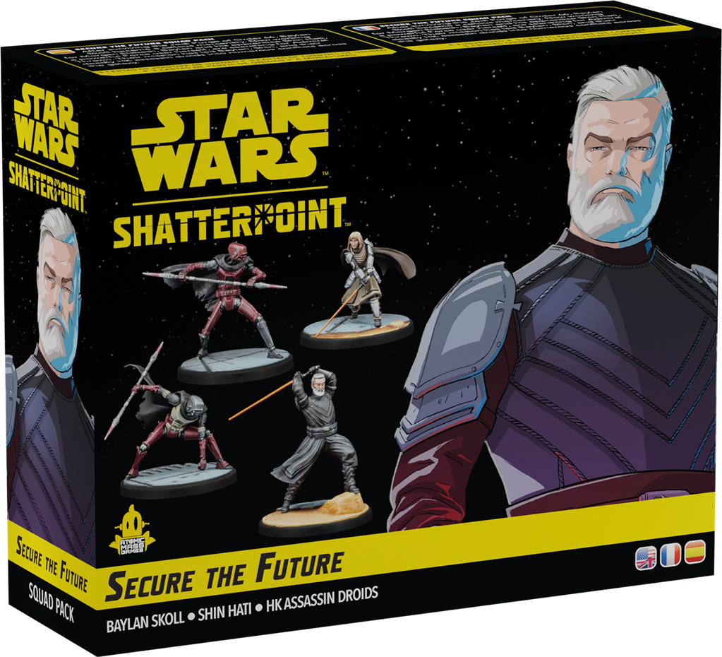 Boîte du set d'escouade Secure the Future – Star Wars Shatterpoint