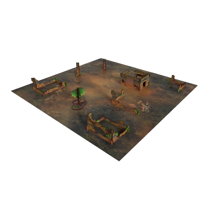 Grimdark Future - Terrain & Mat Set