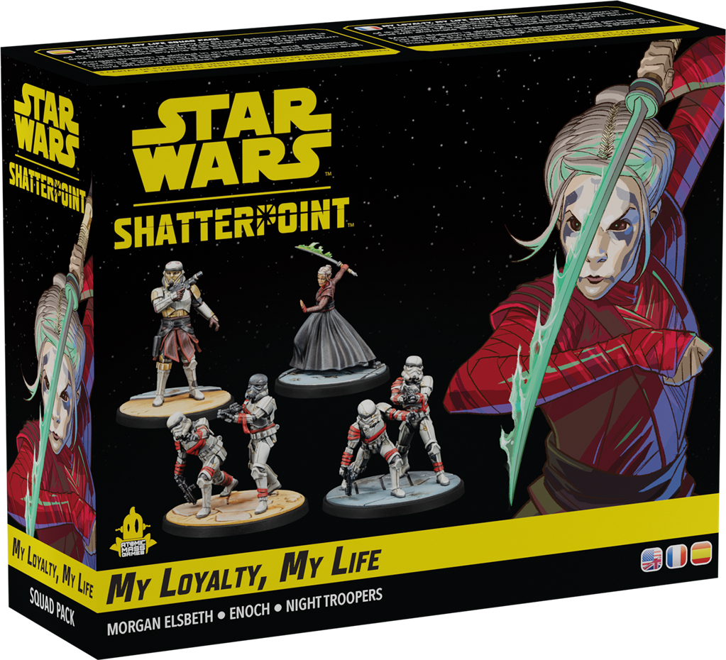 Boîte du set d'escouade My Loyalty, My Life – Star Wars Shatterpoint