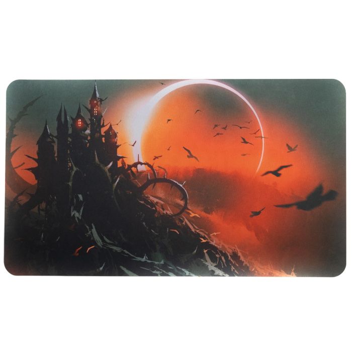 Tapis de jeu en caoutchouc pour jeux de cartes 24″x14″ / 61 x 35,5 cm – Thorn Kingdom