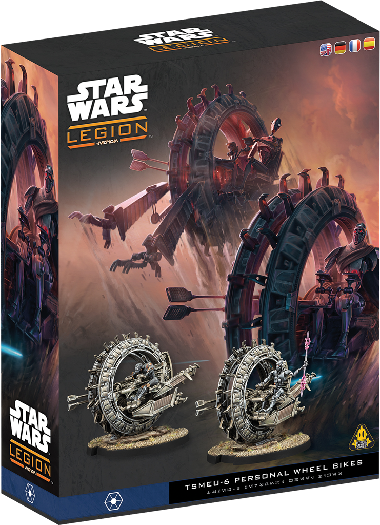 Star Wars Légion : TSMEU-6 Motos-Roues Personnelles (Extension d'Unité)