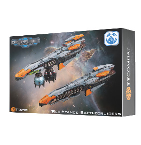 Dropfleet Commander - Resistance Plastic Battlecruisers (Sortie septembre 2026)