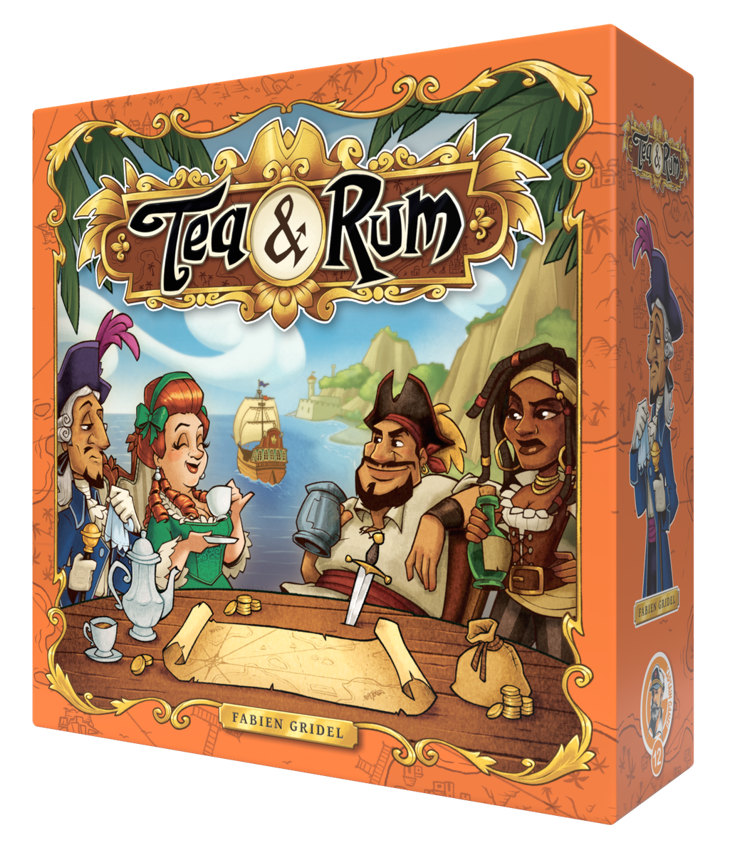 Tea & Rum - boîte du jeu - 123JEUX