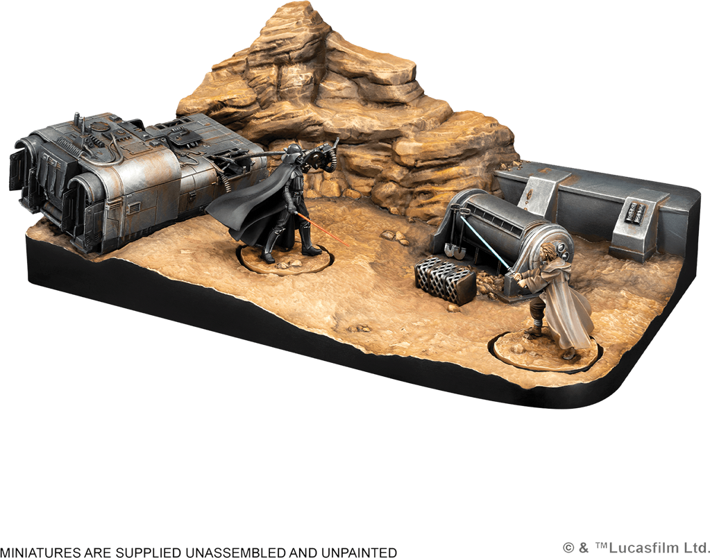 Détail des figurines Tu ne peux pas fuir (You Cannot Run) – Star Wars Shatterpoint