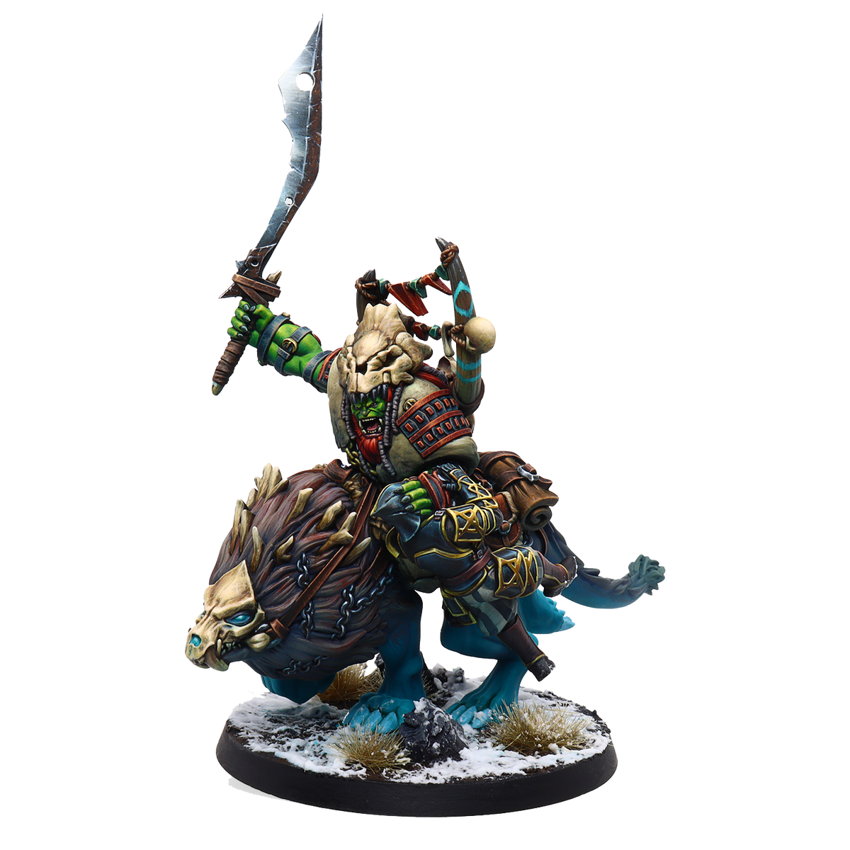 Warcrow - Mounted Wrathmane en Francais