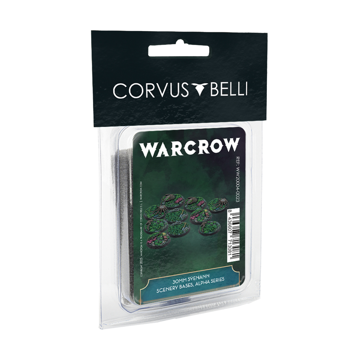 Warcrow : Socles Sÿenann 30mm - Alpha Series