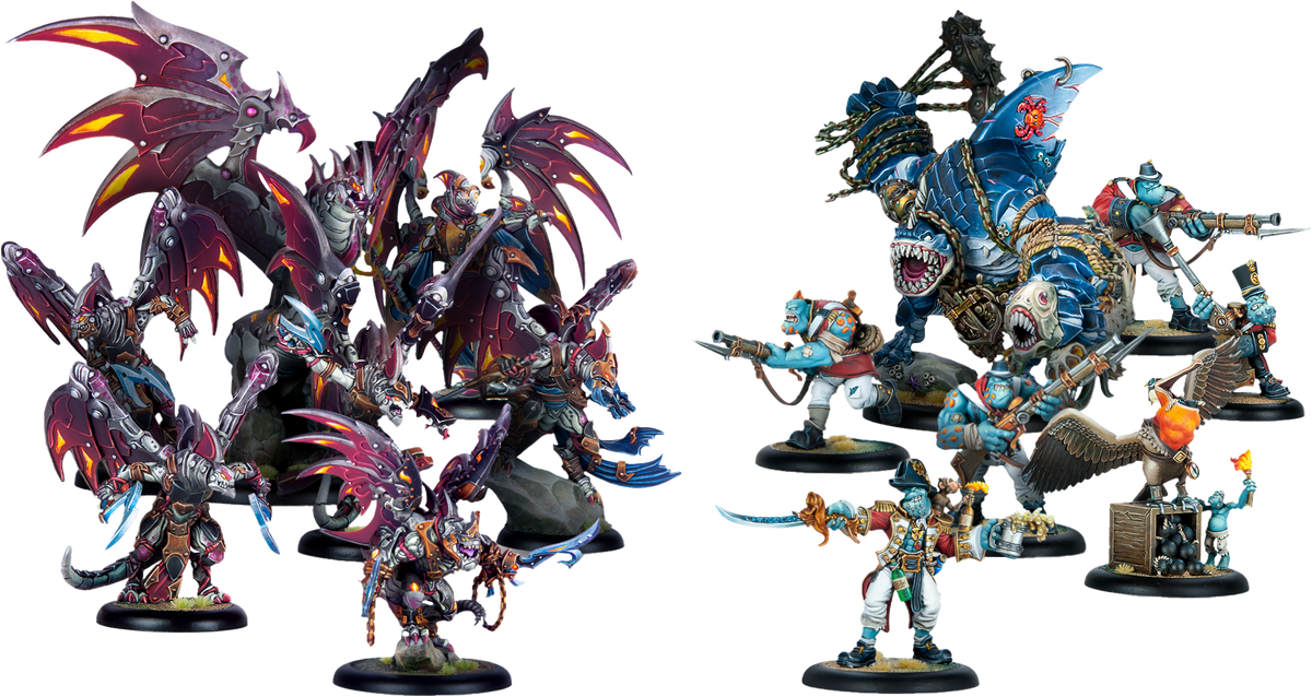 WARMACHINE - SHADOWS & SCUM - Starter 2 joueurs en Anglais
