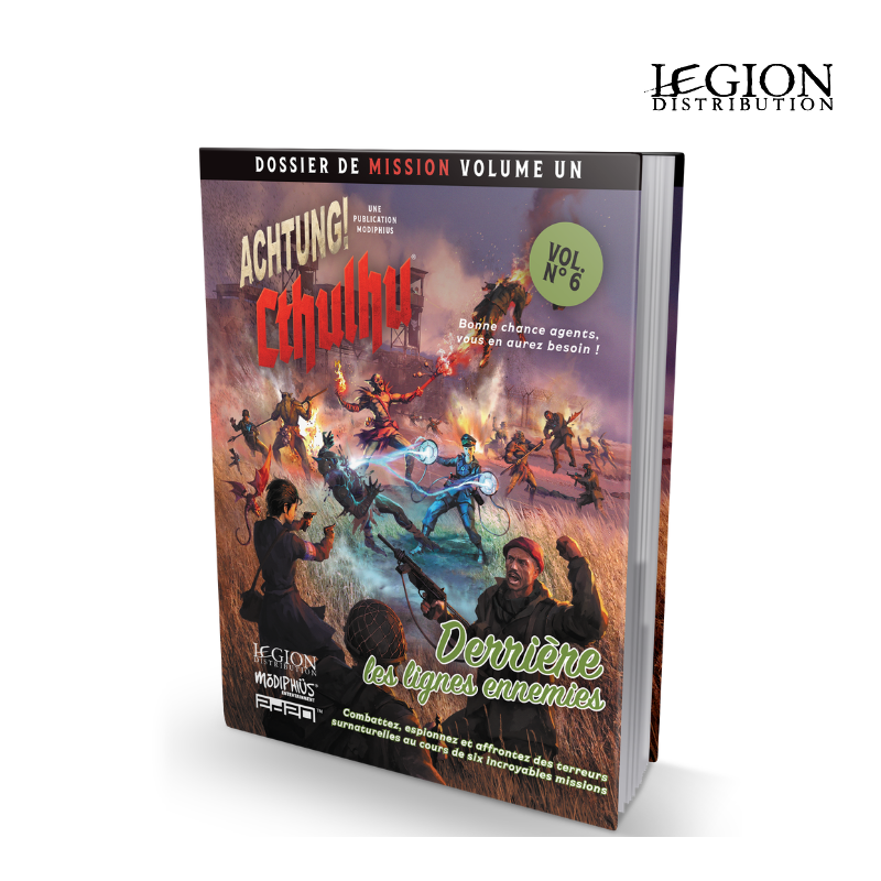 Achtung ! Cthulhu - Derrière les lignes ennemies en Francais