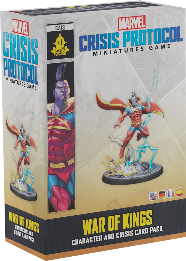 Marvel Crisis Protocol – War of Kings & Crisis Cards (Extension)