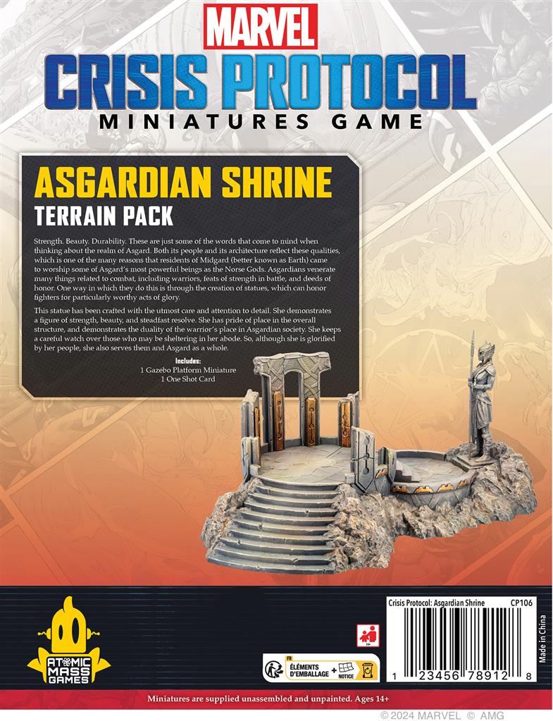 Marvel Crisis Protocol – Asgardian Shrine Terrain Pack