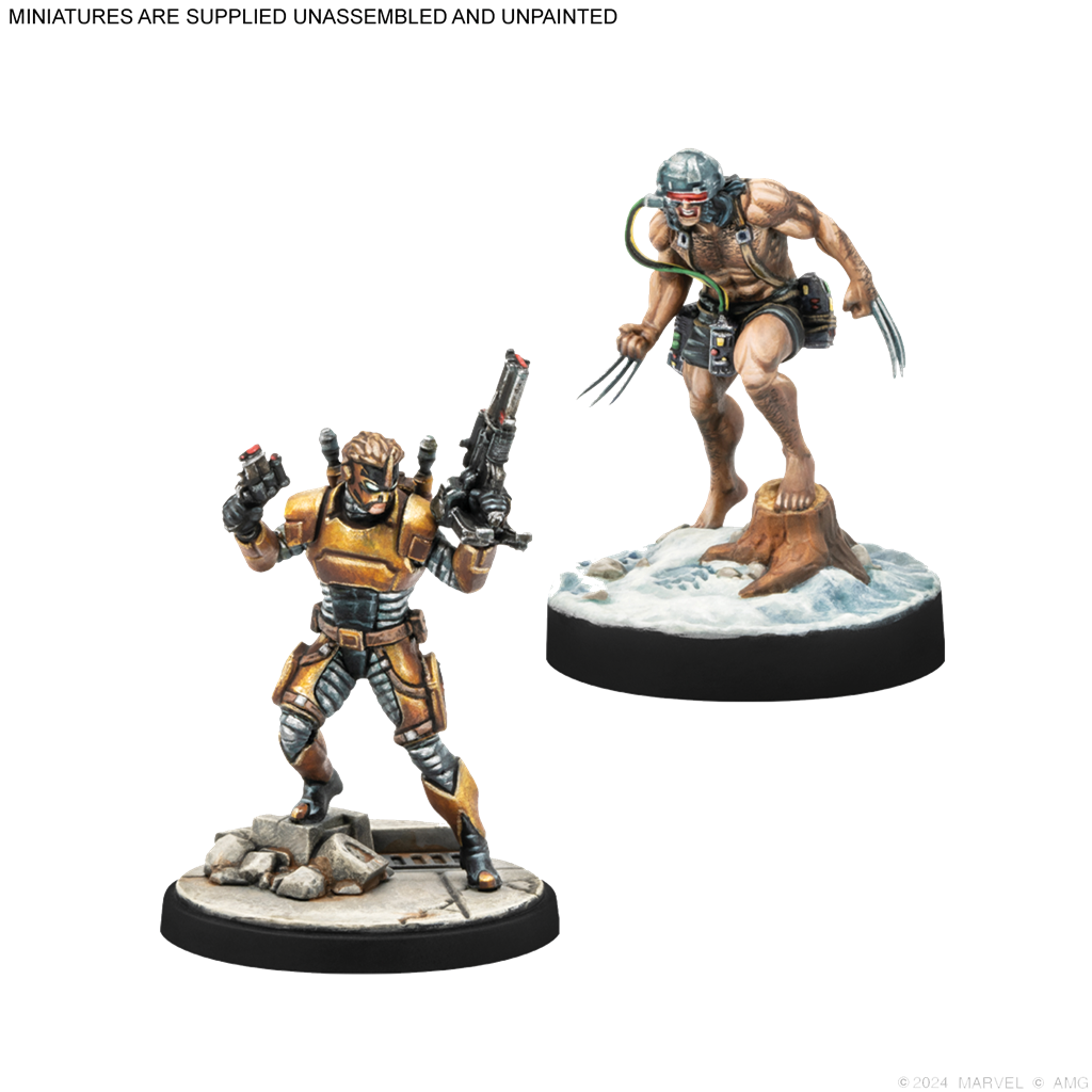 Marvel Crisis Protocol – Weapon X & Maverick (Pack de personnages)
