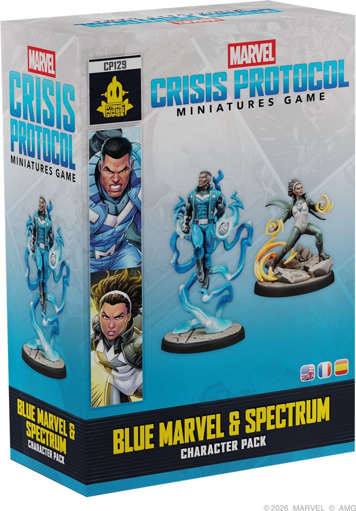 Marvel Crisis Protocol – Spectrum & Blue Marvel (Pack de personnages)