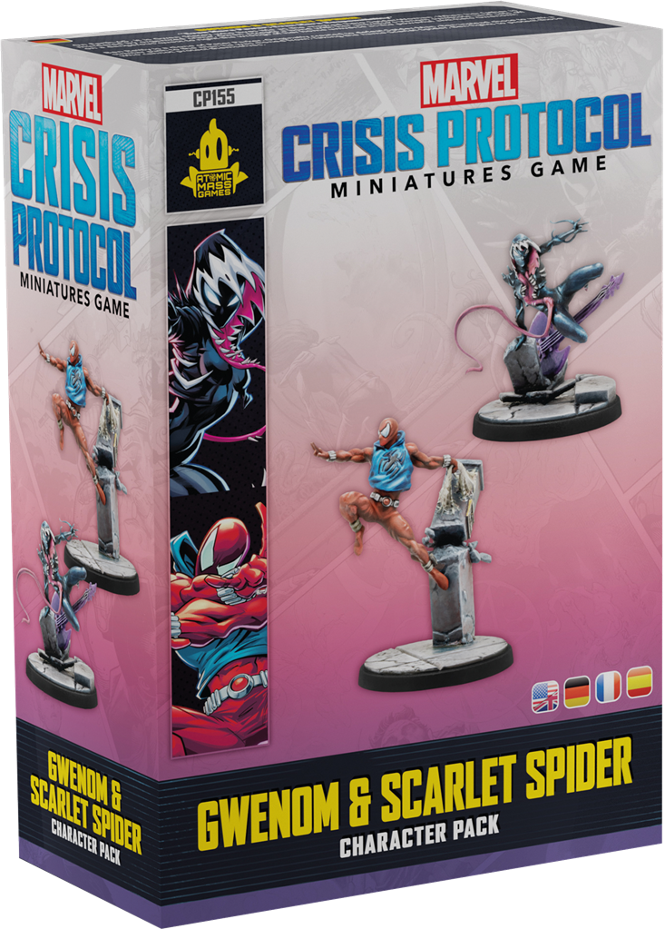 Marvel Crisis Protocol – Gwenom & Scarlet Spider (Pack de personnages)