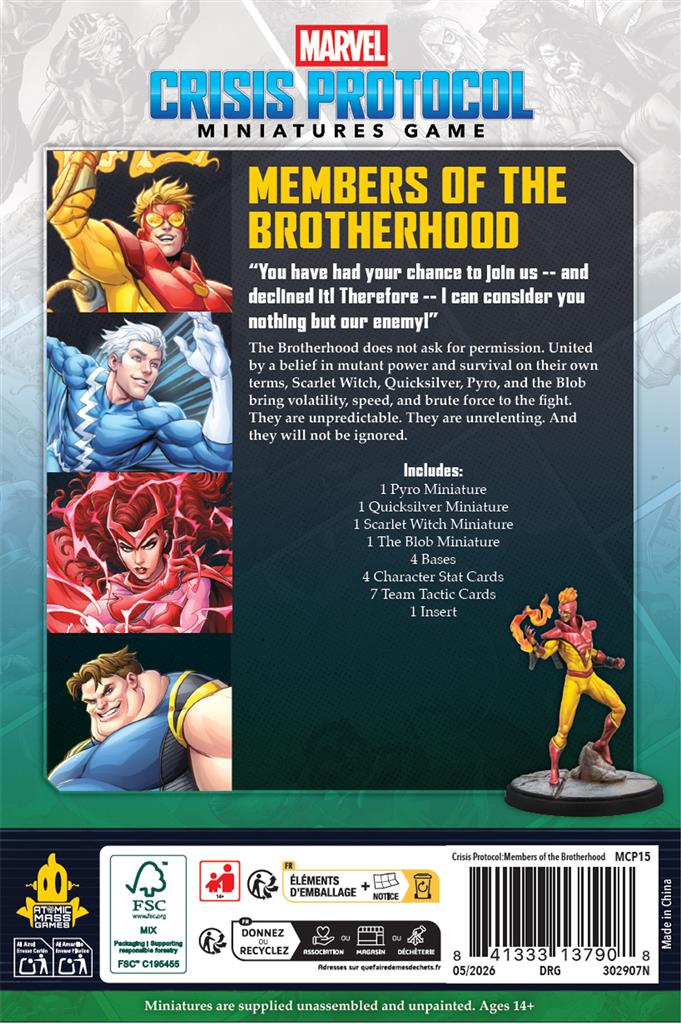 Marvel Crisis Protocol – Members of the Brotherhood (Affiliation)