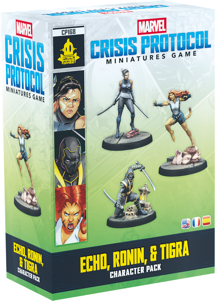 Marvel Crisis Protocol – Echo, Ronin & Tigra (Pack de personnages)