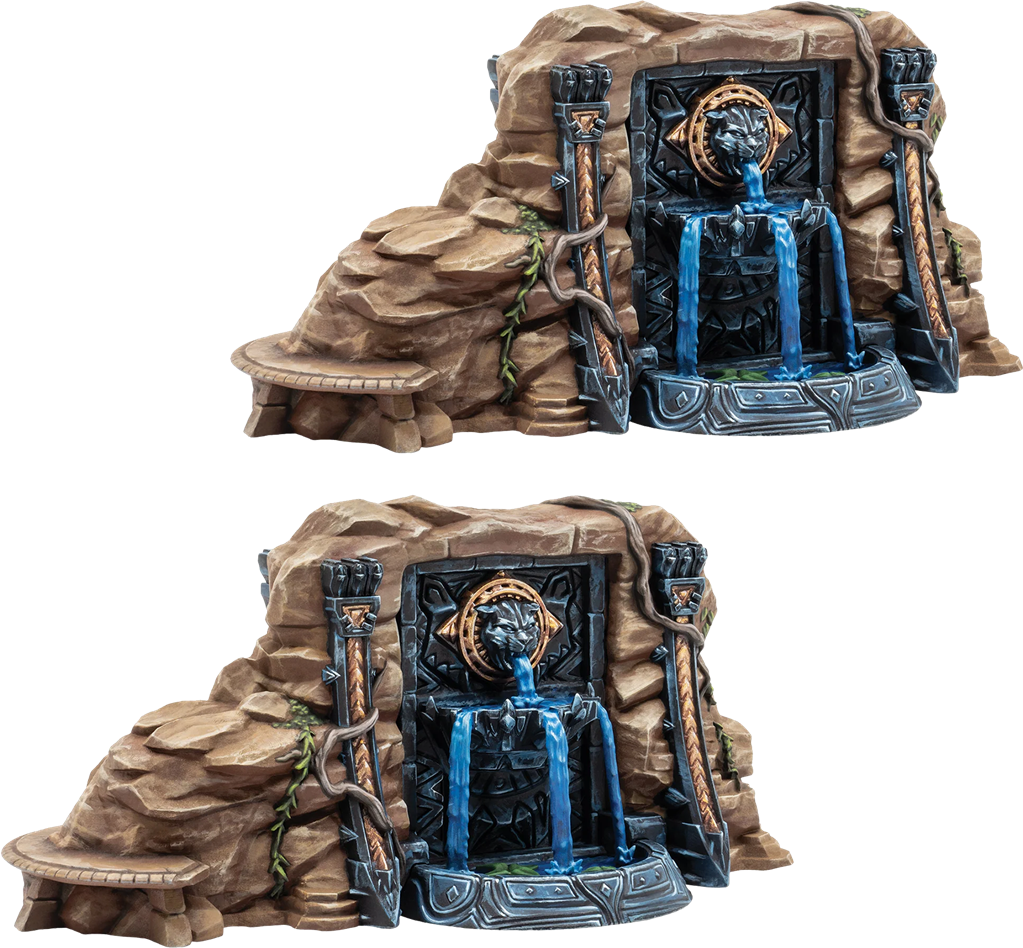 Marvel Crisis Protocol – Icons of Bast Terrain Pack