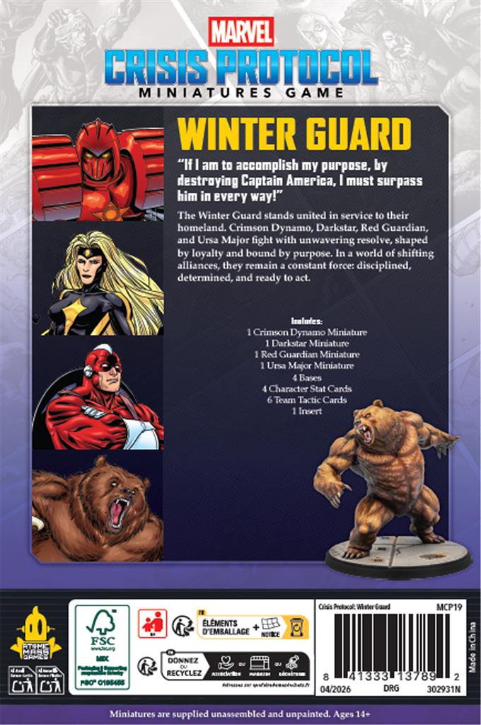 Marvel Crisis Protocol – Winter Guard (Affiliation)