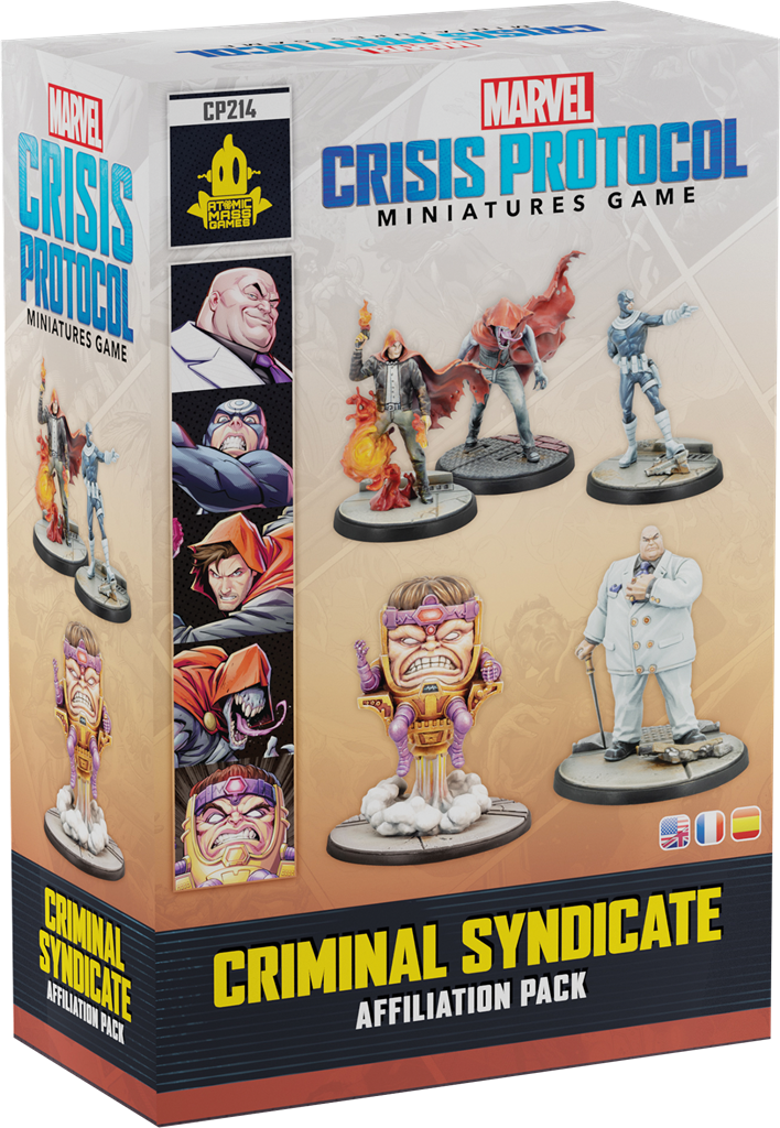 Marvel Crisis Protocol – Criminal Syndicate Affiliation Pack