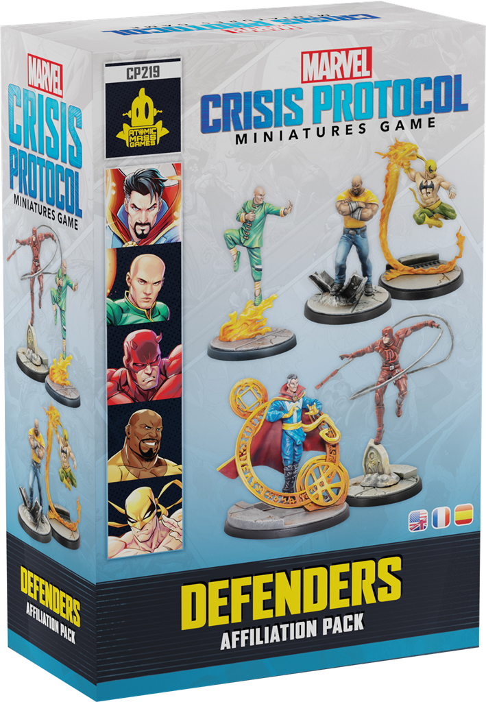 Marvel Crisis Protocol – The Defenders Affiliation Pack