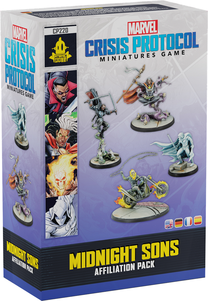 Marvel Crisis Protocol – Midnight Sons Affiliation Pack